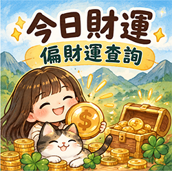 今日財運及偏財運查詢