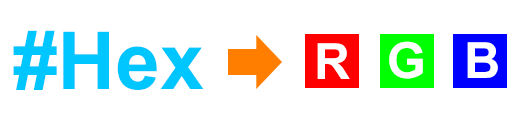 Hex to RGB(a)